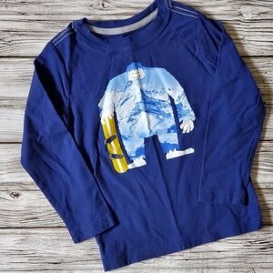 Tea Collection Yeti Long-Sleeve Top Size 4 NWT